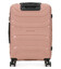Набір валіз Airtex 288 Worldline рожеве золото - картинка, зображення, фото валізи