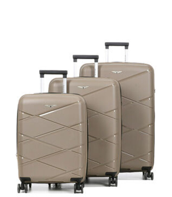 Набор чемоданов Airtex 289 Worldline Kos шампань фото, картинка, изображение