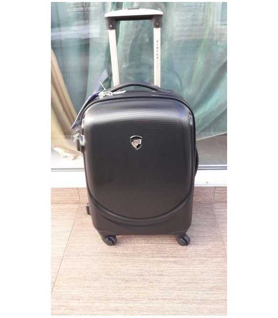 Чемодан Airtex 902 маленький S черный фото, картинка, изображение