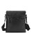 Мужская кожаная сумка через плечо черная Tiding Bag A25F-9913A фото, картинка, изображение