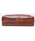 Сумка женская кожаная на одно отделение Vintage 20052 Коричневая фото, картинка, изображение