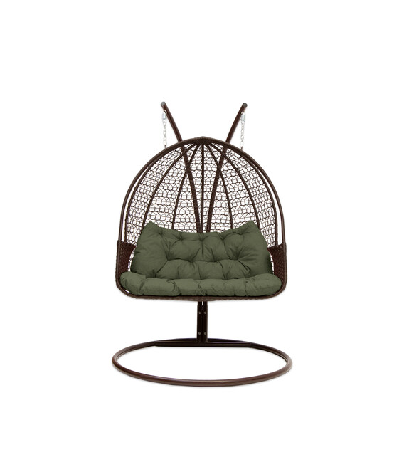 Подвійне Крісло-кокон Хакі фото, картинка, изображение