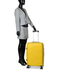 Чемодан Airtex Worldline 289 средний M Kos желтый фото, картинка, изображение