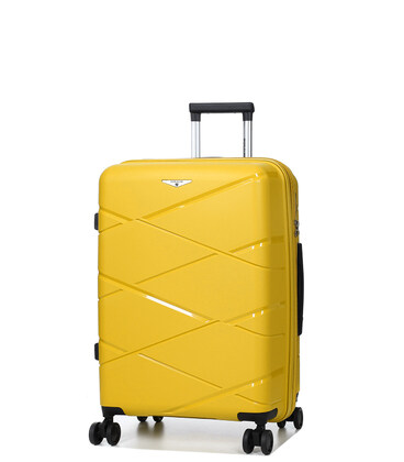 Чемодан Airtex Worldline 289 средний M Kos желтый фото, картинка, изображение