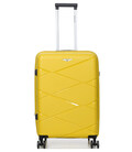 Чемодан Airtex Worldline 289 средний M Kos желтый фото, картинка, изображение