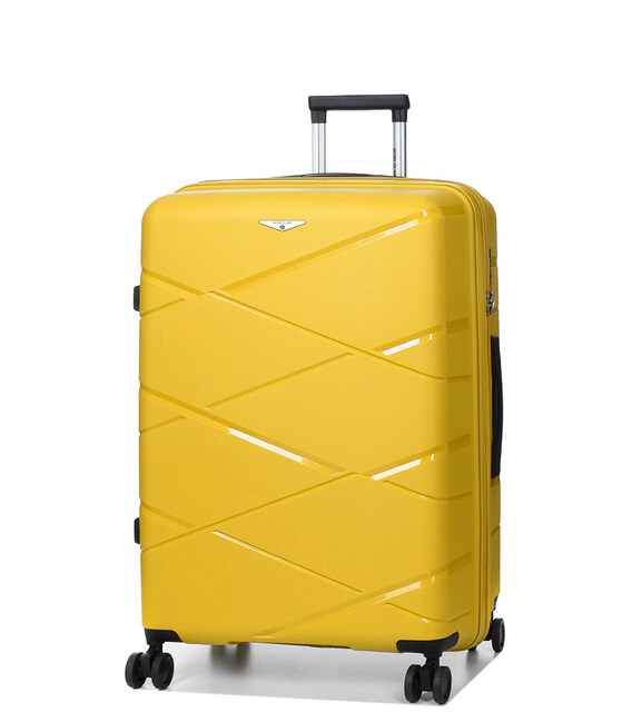 Чемодан Airtex 289 Worldline Maxi Kos желтый фото, картинка, изображение