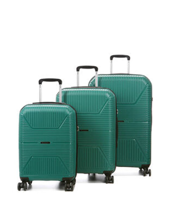 Набір валіз Airtex 291 Worldline зелений картинка, зображення, фото