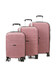 Набор чемоданов Airtex 291 Worldline розовое золото фото, картинка, изображение