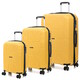 Набор чемоданов Airtex 291 Worldline желтый фото