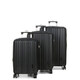 Комплект чемоданов Airtex 623 Worldline черный фото