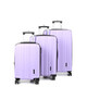 Комплект чемоданов Airtex 623 Worldline фиолетовый фото