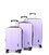 Комплект чемоданов Airtex 623 Worldline фиолетовый фото, картинка, изображение