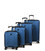 Набор чемоданов 4 в 1 Airtex 630 Worldline синий фото, картинка, изображение