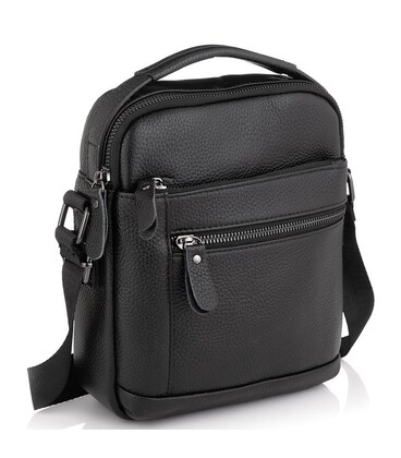 Мужская кожаная сумка мессенджер Tiding Bag A25F-2217A фото, картинка, изображение