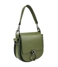Кросбоді маленьке шкіряне комбінація шкіри та замші Firenze Italy F-IT-9887GR-D картинка, зображення, фото