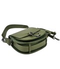 Кроссбоди маленькое кожанное комбинация кожи и замши Firenze Italy F-IT-9887GR-D фото, картинка, изображение