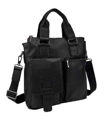 Мужская вертикальная кожаная сумка А4 Bexhill Bx829A фото, картинка, изображение