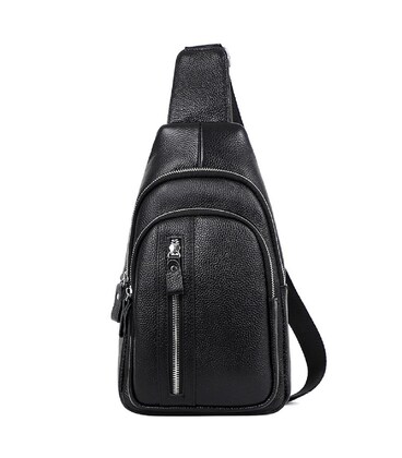 Сумка на одну шлейку чорна Tiding Bag FL-A25F-5055A картинка, зображення, фото