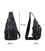 Сумка на одну шлейку чорна Tiding Bag FL-A25F-5055A картинка, зображення, фото