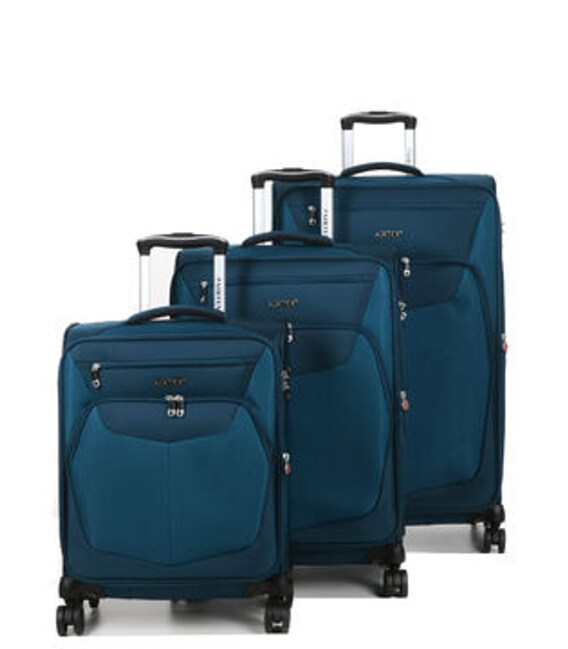 Набор чемоданов Airtex 6903 синий фото, картинка, изображение