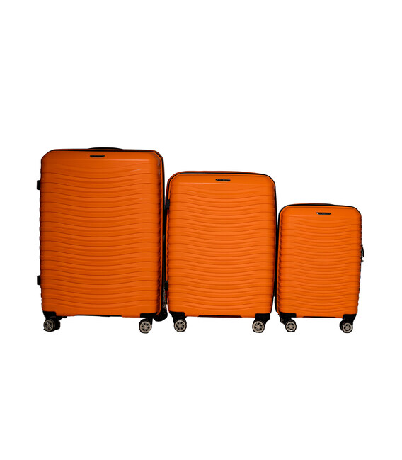 Набор чемоданов Snowball 43803 Evora оранжевый фото, картинка, изображение