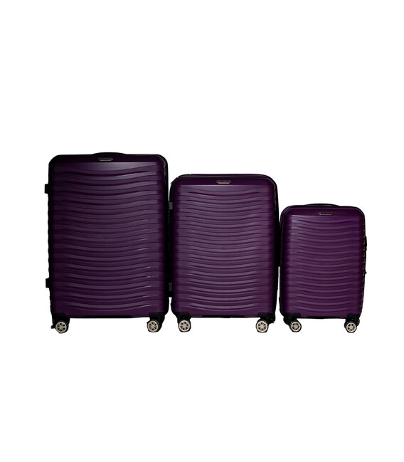 Набір валіз Snowball 43803 Evora фіолетовий картинка, зображення, фото
