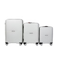 Набір валіз Snowball 49103 білий - картинка, зображення, фото валізи