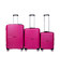 Набор чемоданов Snowball 49103 розовый фото, картинка, изображение