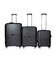 Набор чемоданов Snowball 49103 графит фото, картинка, изображение