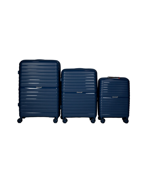 Набір валіз Snowball 49203 Bilbao синій - картинка, зображення, фото валізи