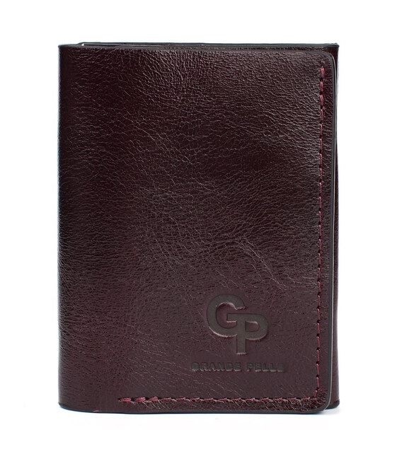 Жіночий невеликий шкіряний гаманець Grande Pelle 503361 картинка, зображення, фото