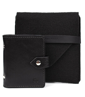 Кардхолдер CardCase чорна шкіра Grande Pelle 311410 картинка, зображення, фото