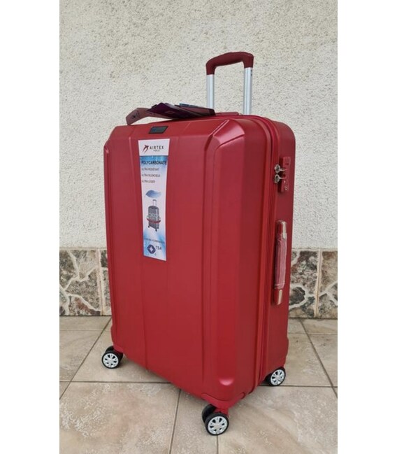 Чемодан Airtex Deimos 953 большой L красный фото, картинка, изображение