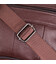 Зручна чоловіча сумка з натуральної шкіри 22858 Vintage Коричневий картинка, зображення, фото
