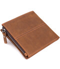 Практичный кошелек для мужчин из натуральной кожи 22856 Vintage Коричневый фото, картинка, изображение