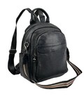 Шкіряний жіночий чорний рюкзак Olivia Leather F-FL-NWBP27-8061A картинка, зображення, фото