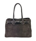 Замшевая классическая женская сумка Firenze Italy F-IT-8600DB фото, картинка, изображение