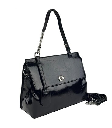 Женская классическая кожаная сумка Olivia Leather A25F-W-6012A фото, картинка, изображение