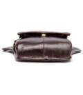 Сумка-барсетка на пояс чоловіча шкіряна Vintage 20013 Коричнева картинка, зображення, фото