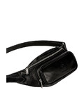 Жіноча шкіряна сумка-слінг Belly Bag - Independent People - Чорний колір - Time Resistance 5225001W фото, картинка, изображение