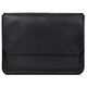 Шкіряна сумка через плече формату А4 Limary lim-3028RA чорна картинка, зображення, фото