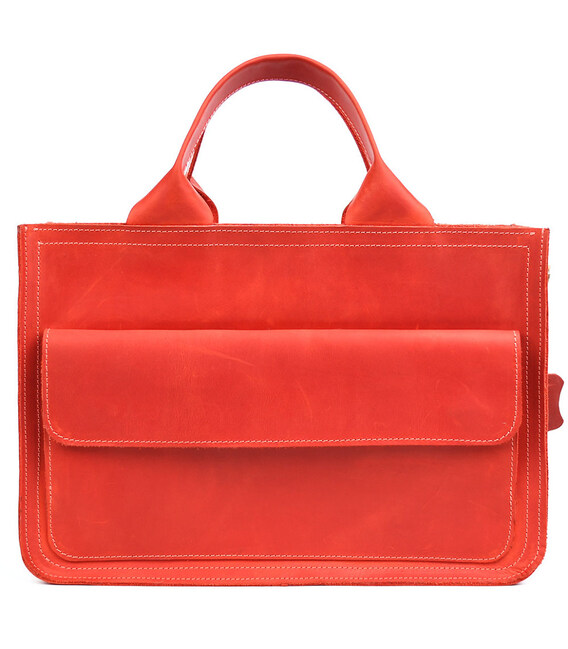 Сумка портфель шкіряна для документів ноутбука LIMARY lim-380RR червона картинка, зображення, фото