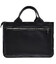 Сумка портфель шкіряна для документів ноутбука LIMARY lim-380RA чорна фото, картинка, изображение