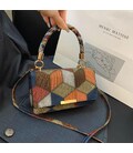Кросбоді з еко-шкіри з геометричним малюнком Lilly P2-15119230BL картинка, зображення, фото