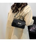 Маленьке кроссбоді еко-шкіра чорне Lilly P2-1501A картинка, зображення, фото