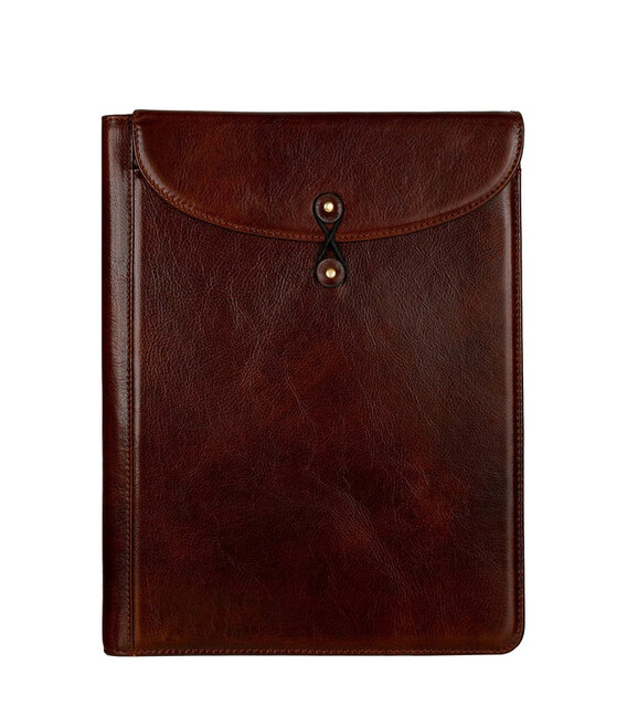 Шкіряний портфель для жінок - The Loved One - Коричневий колір - Time Resistance 5245701W картинка, зображення, фото