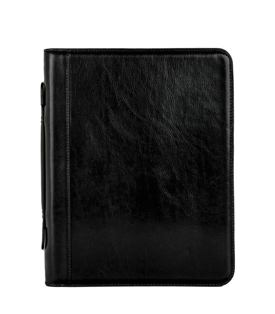 Жіноче шкіряне портфоліо з палітуркою - Joy in the Morning - Чорний колір - Time Resistance 5246401W картинка, зображення, фото