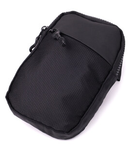 Слинг сумка для путешествий из качественного текстиля Vintage 22866 Черный фото, картинка, изображение