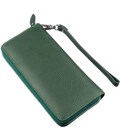 Жіночий клатч-гаманець на блискавки ST Leather 18936 Зелений картинка, зображення, фото