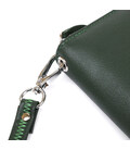 Женский клатч-кошелек на молнии ST Leather 18936 Зеленый фото, картинка, изображение